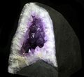 Dark Amethyst Geode From Brazil - lbs #34441-2